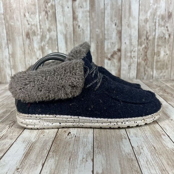 Hey‎ dude Britt fleece lined mid womens 8 - Picture 1 of 8